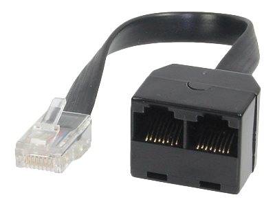 S-Impuls - Telefon-Splitter - RJ-45 (M) bis RJ-45 (W)