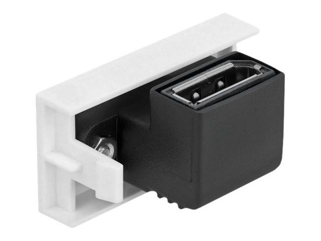 Delock - Easy 45 - Einrastmodul - DP - weiß