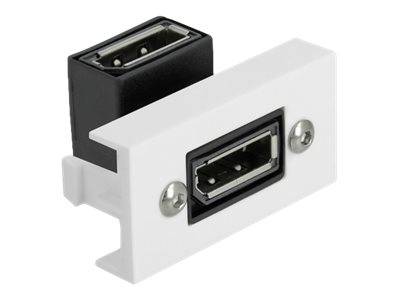 Delock - Easy 45 - Einrastmodul - DP - weiß