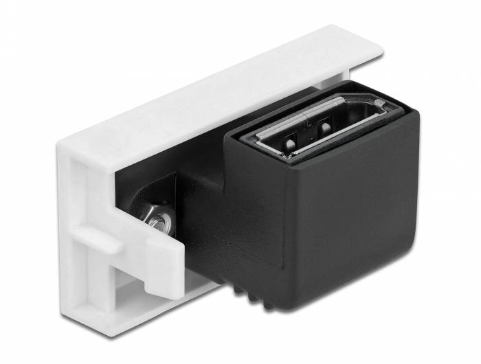 Delock - Easy 45 - Einrastmodul - DP - weiß