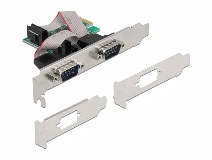 Delock - Serieller Adapter - PCIe 2.0 Low-Profile