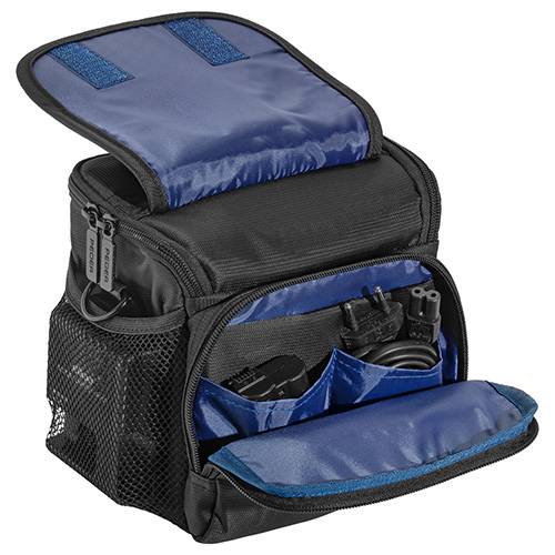 PEDEA Essex blau, Kompaktes Gehäuse, Jede Marke, Canon EOS M3 Canon EOS 6D / 7D Canon EOS 30D / 50D / 60D Canon EOS 70D / 77D / 80D Canon EOS 100D.