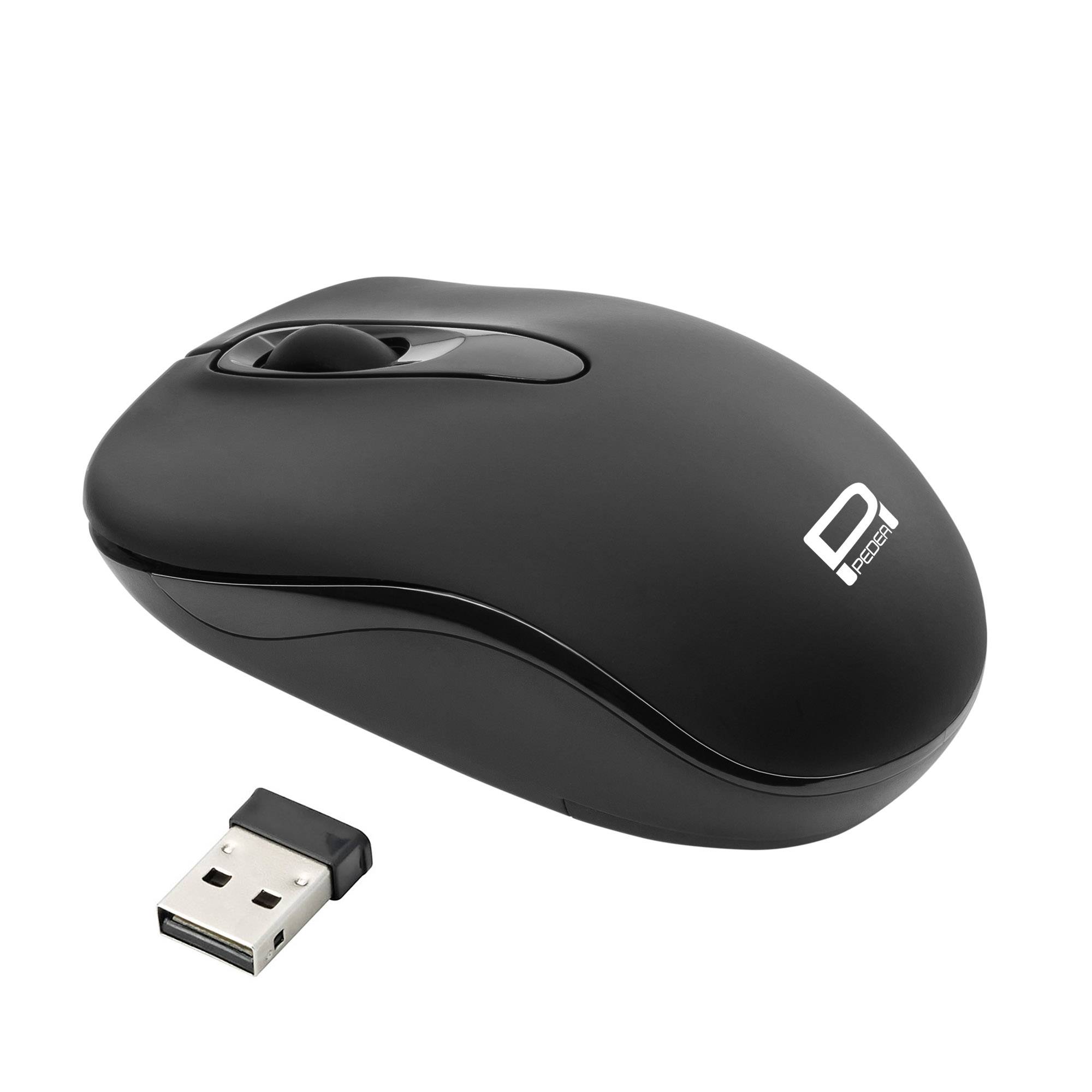 PEDEA Trend - Maus - optisch - kabellos - 2.4 GHz - kabelloser Empfänger (USB)