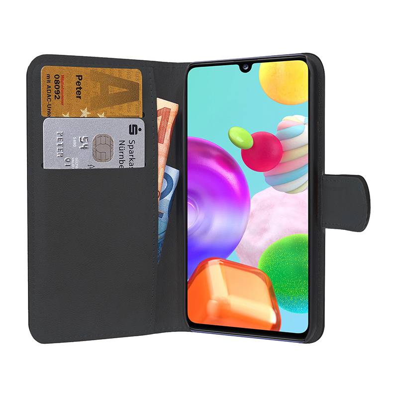 PEDEA 11160727, Folio, Samsung, Galaxy A41, 15,5 cm (6.1 Zoll), Schwarz