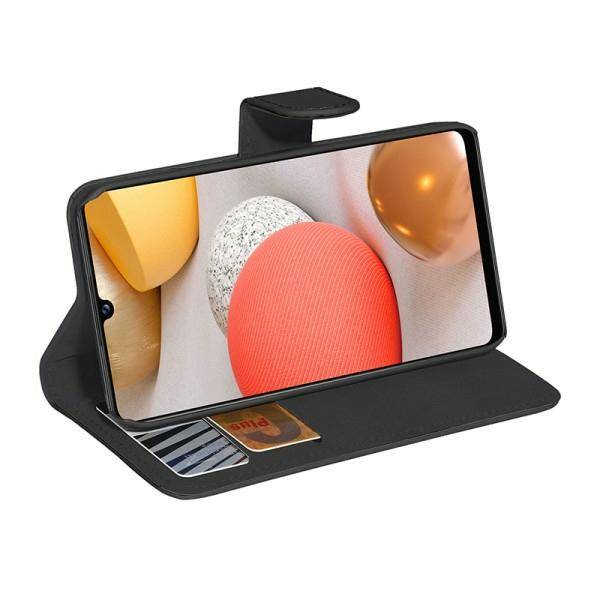 PEDEA Book Cover Classic für Samsung Galaxy A42 5G, schwarz