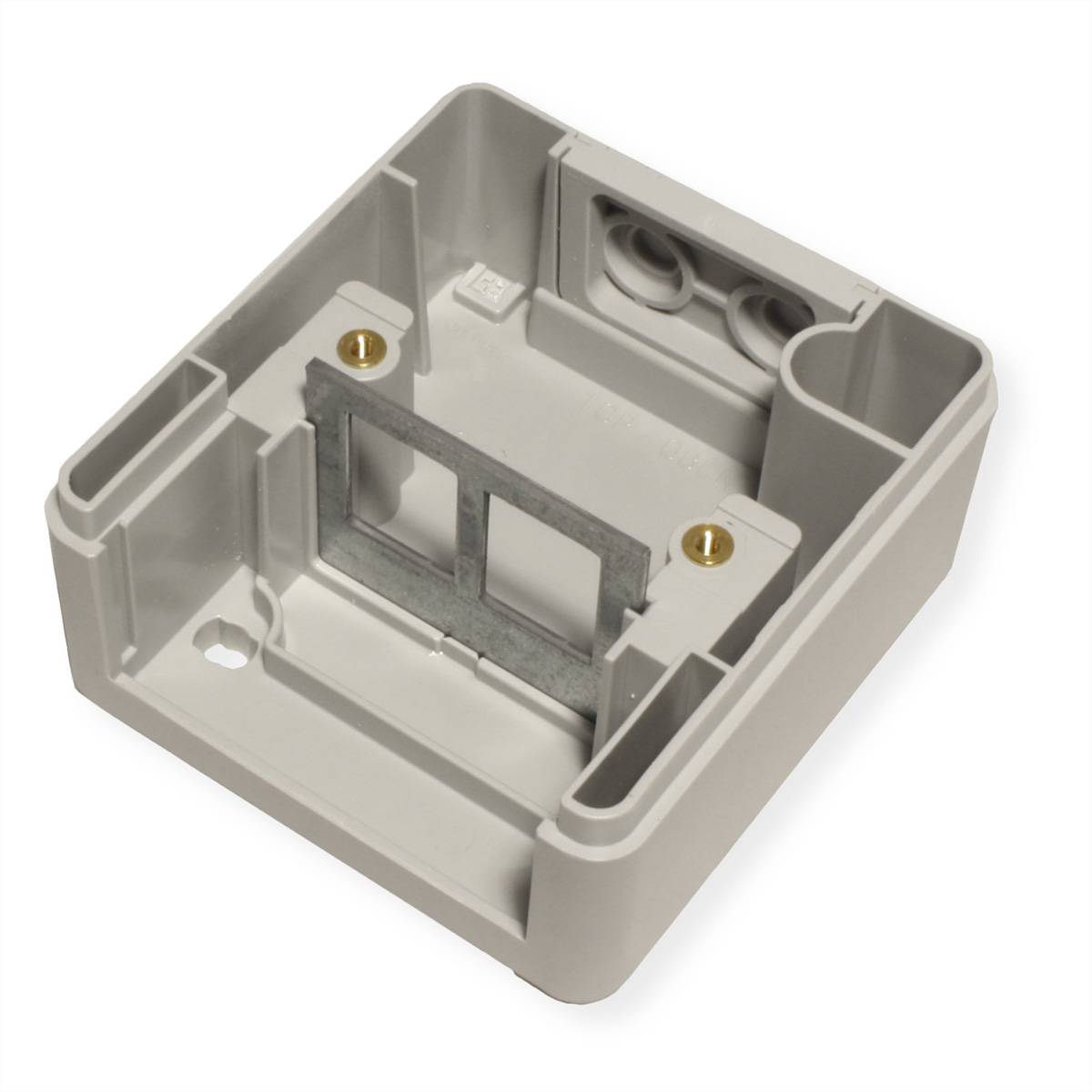 EasyLan preLink / fixLink AP-Dose grau