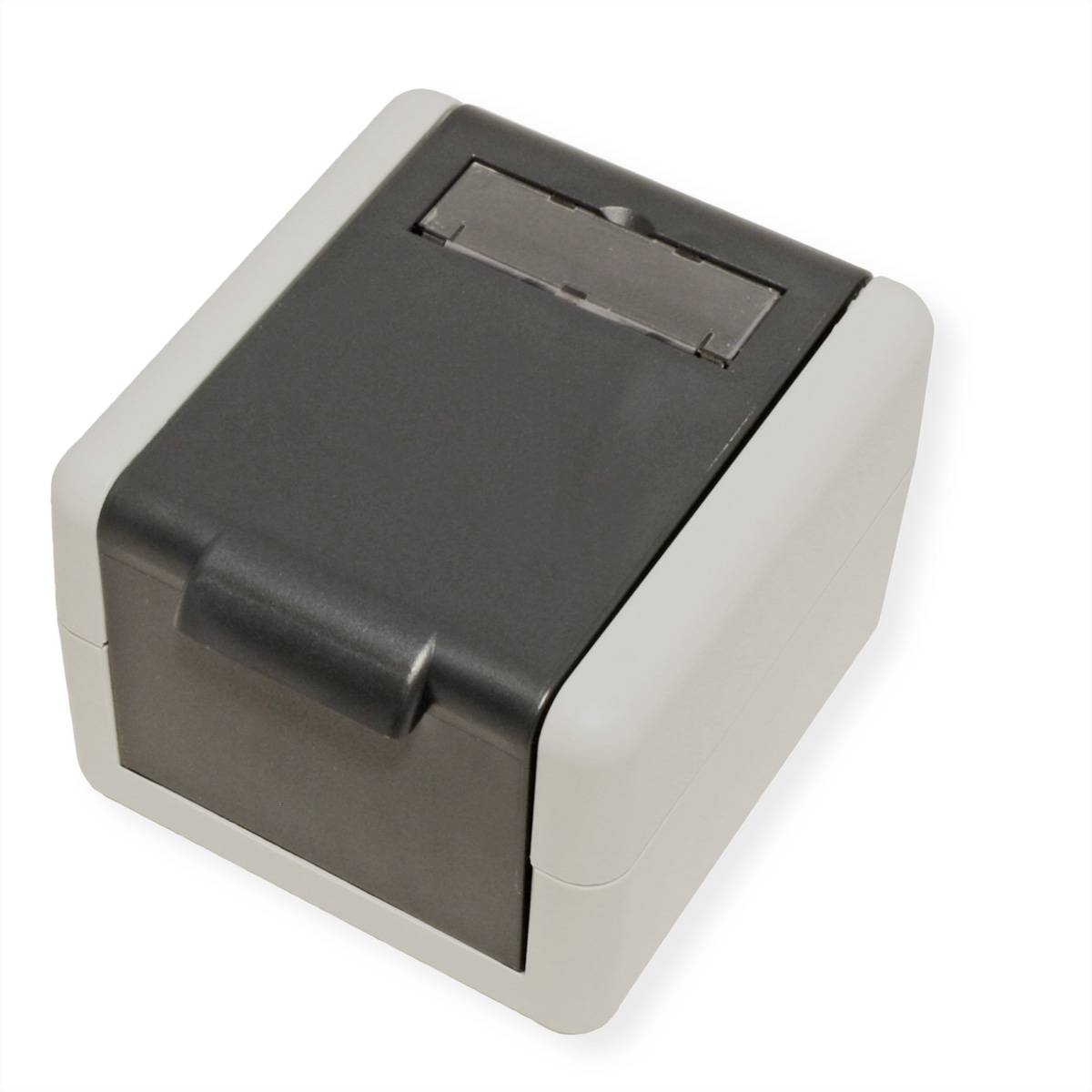 EasyLan preLink / fixLink AP-Dose grau