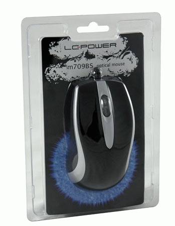 LC Power M709BS - Maus - optisch - kabelgebunden