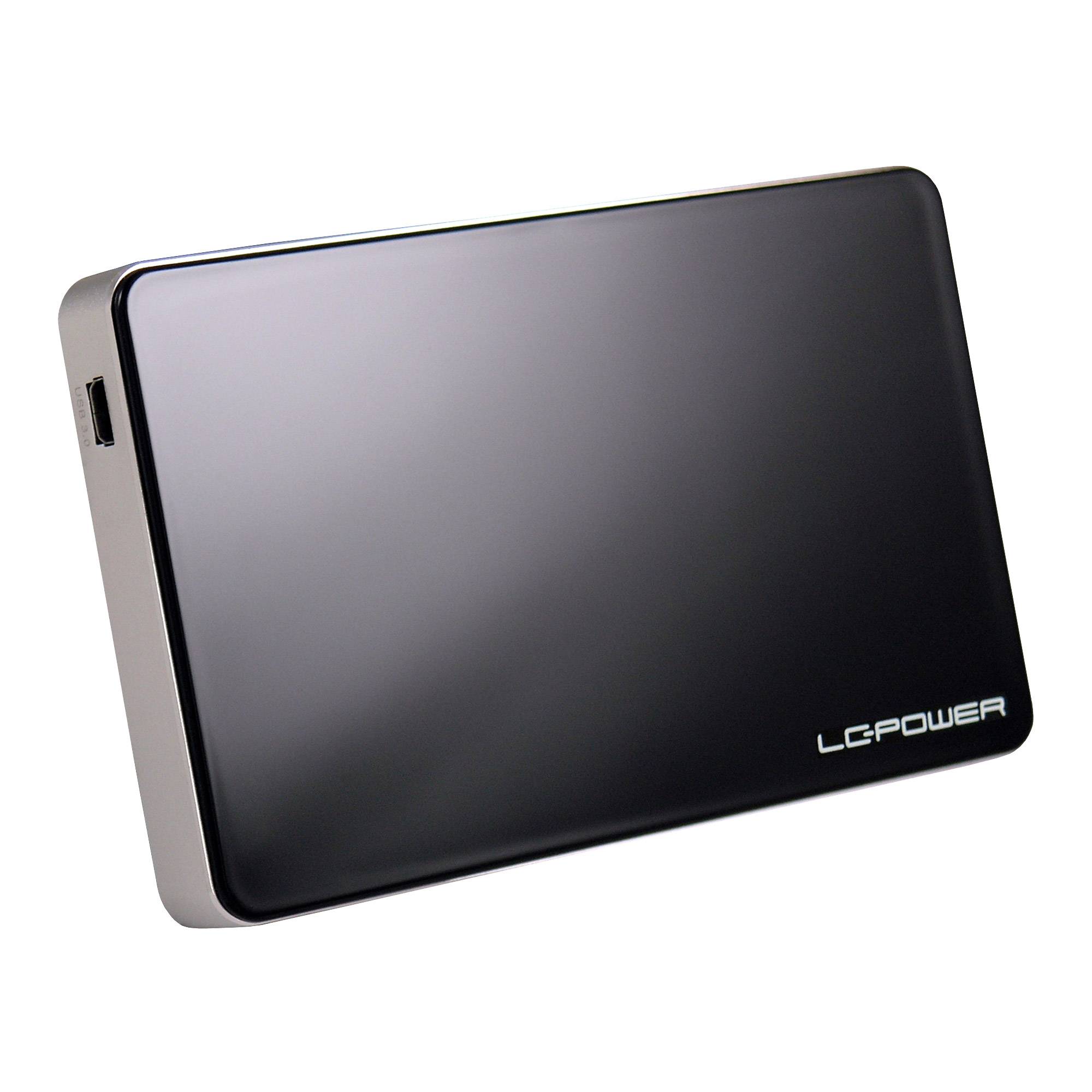 LC-Power LC-25U3B-ELektra, 2.5 Zoll, SATA, Serial ATA II, 5 Gbit/s, Aluminium, Schwarz