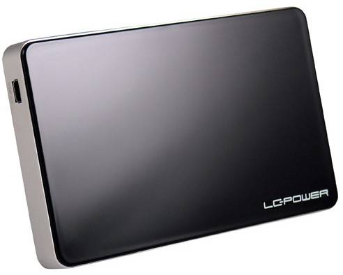 LC-Power LC-25U3B-ELektra, 2.5 Zoll, SATA, Serial ATA II, 5 Gbit/s, Aluminium, Schwarz