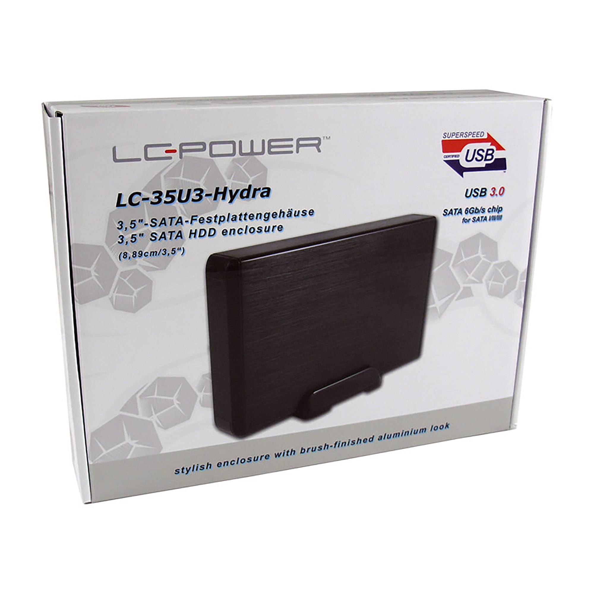LC-POWER - LC Power LC-35U3-Hydra - Speichergehäuse - 3.5"" (8.9 cm)