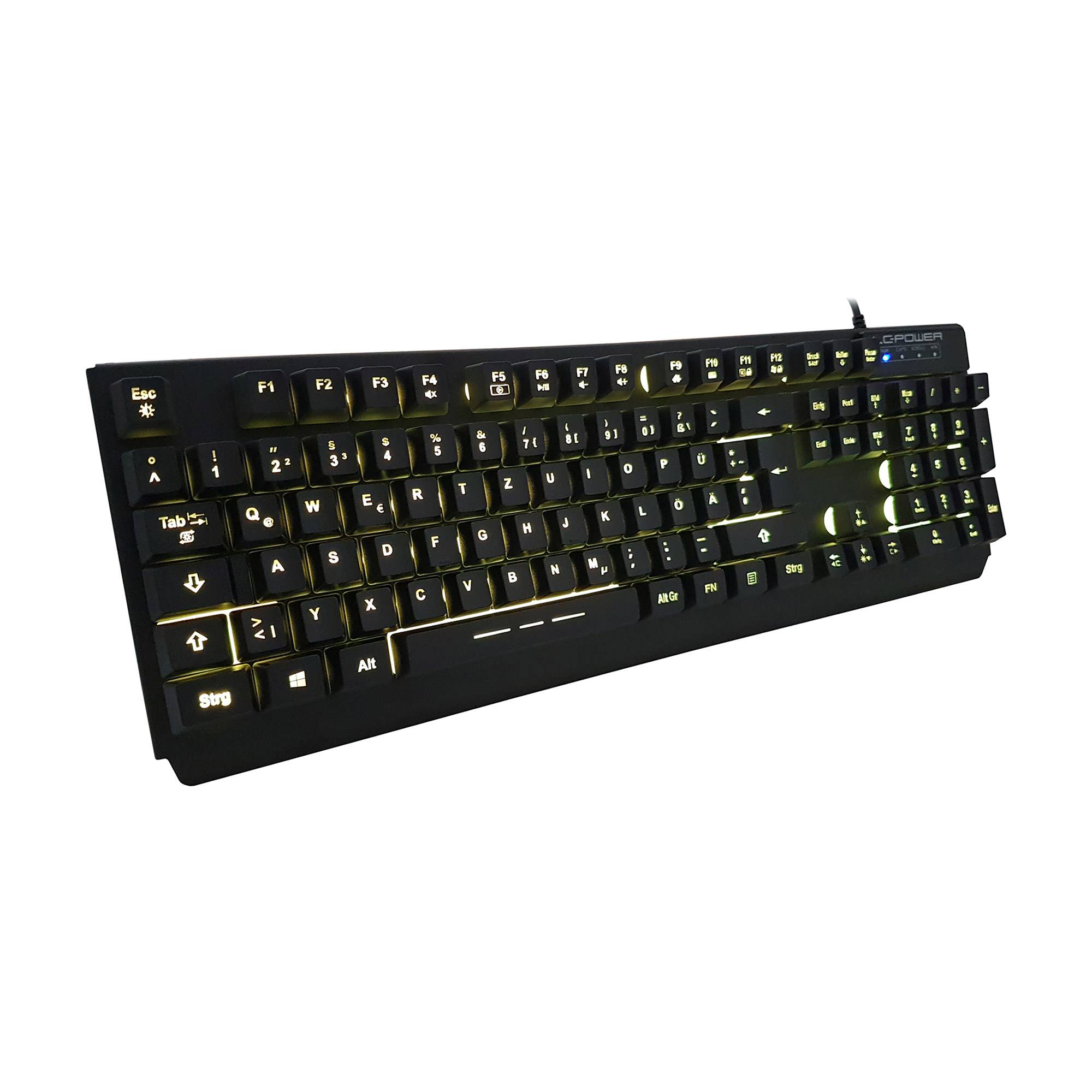 LC-POWER - LC Power LC-KEY-4B-LED - Tastatur - hintergrundbeleuchtet