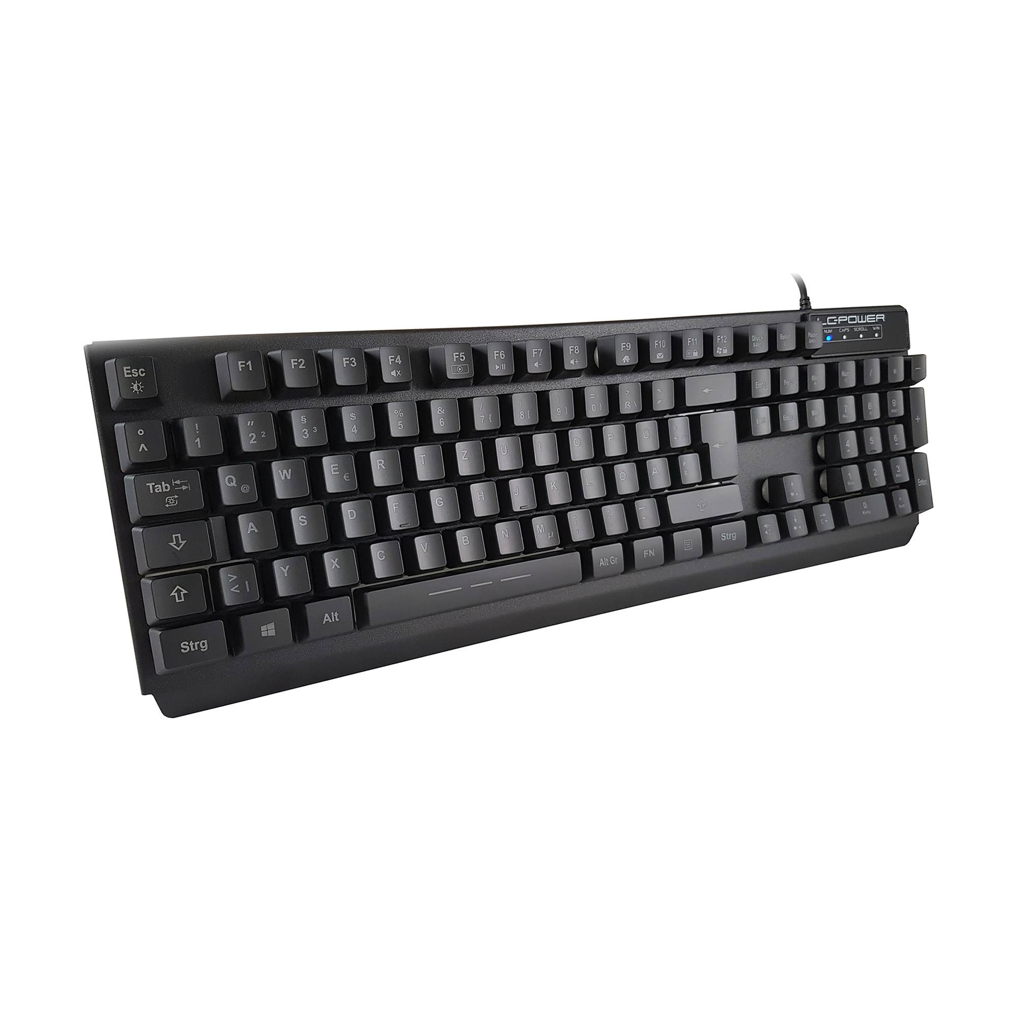 LC-POWER - LC Power LC-KEY-4B-LED - Tastatur - hintergrundbeleuchtet