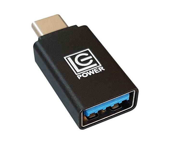 LC Power - USB-Adapter - USB Typ A (W) bis USB-C (M)