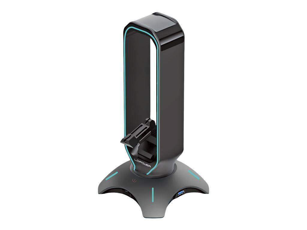 Zub LC-Power Kopfhörerhalter RGB