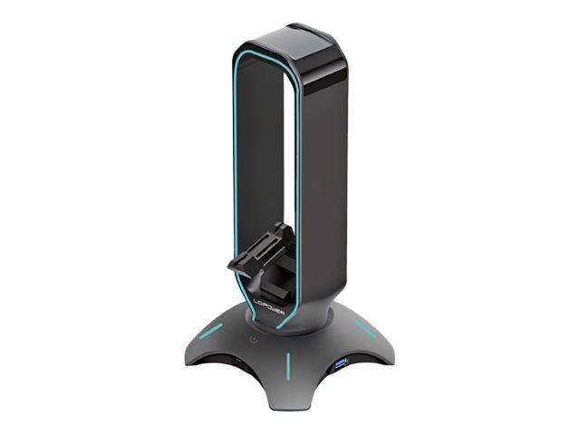 Zub LC-Power Kopfhörerhalter RGB