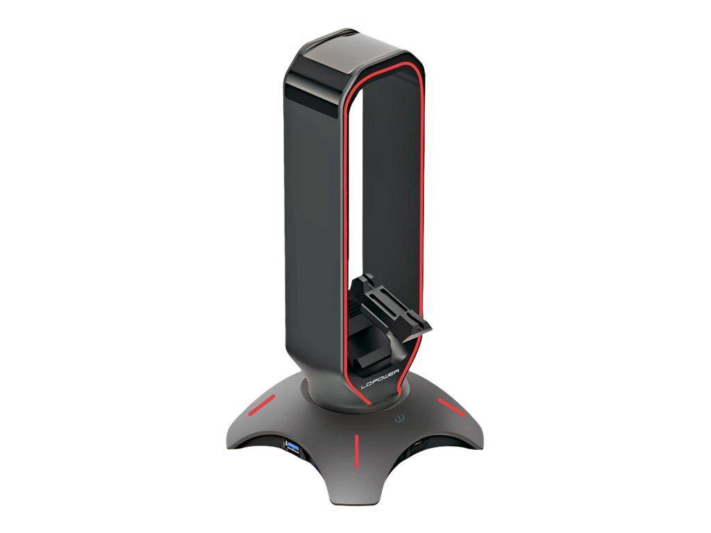 Zub LC-Power Kopfhörerhalter RGB