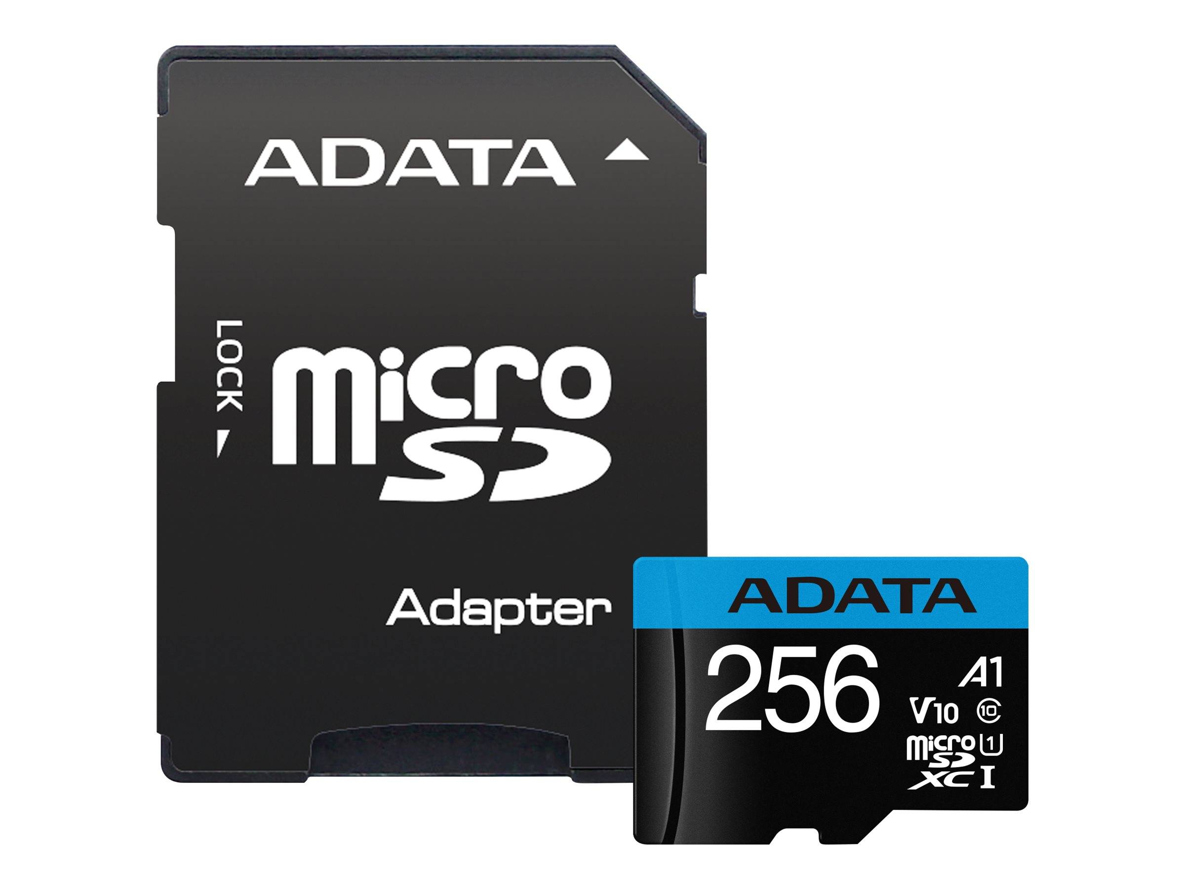 ADATA Premier - Flash-Speicherkarte (microSDXC-an-SD-Adapter inbegriffen)