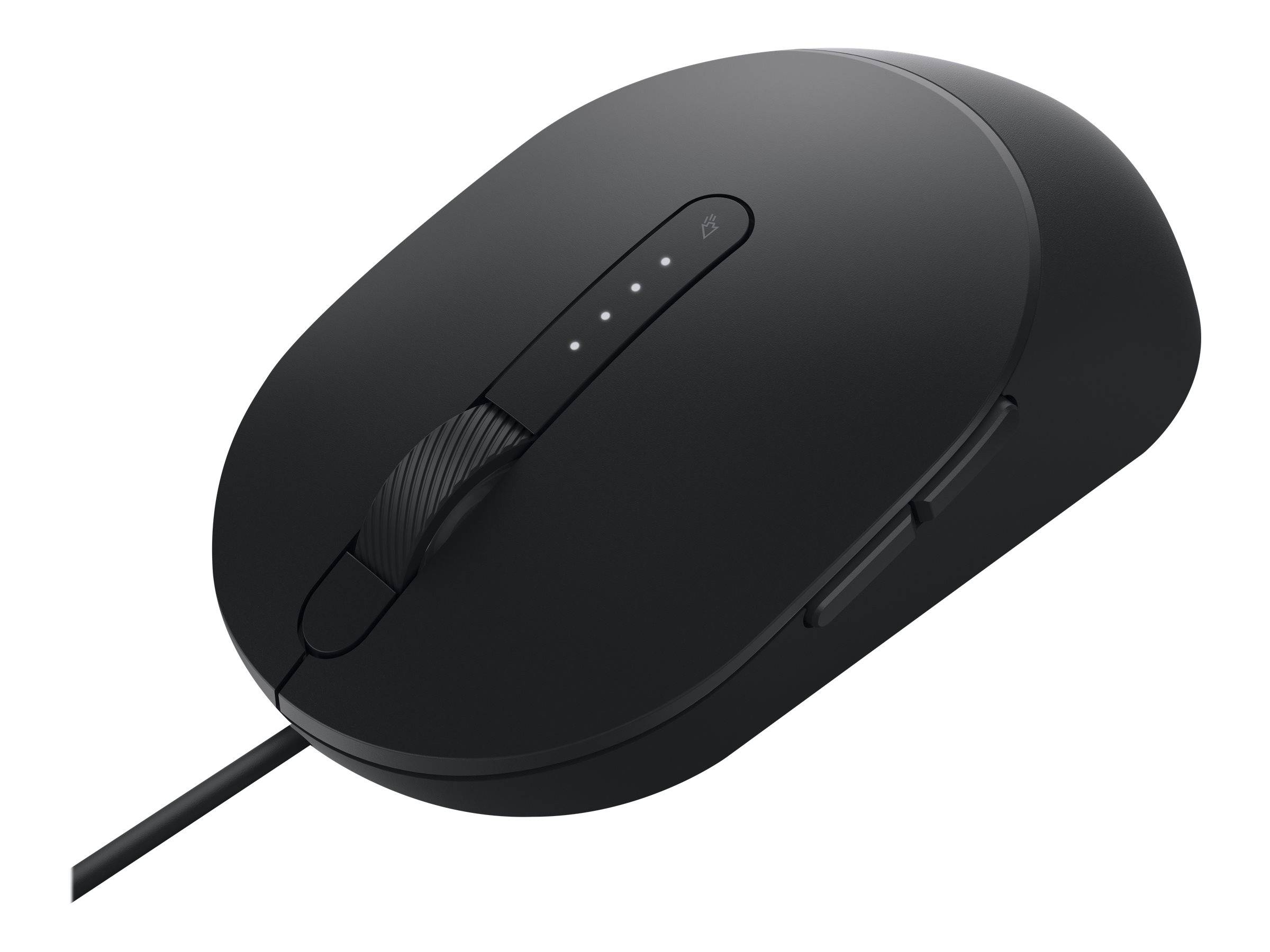 Dell MS3220 - Maus - Laser - 5 Tasten - kabelgebundenUSB 2.0 - Schwarz - mit 3