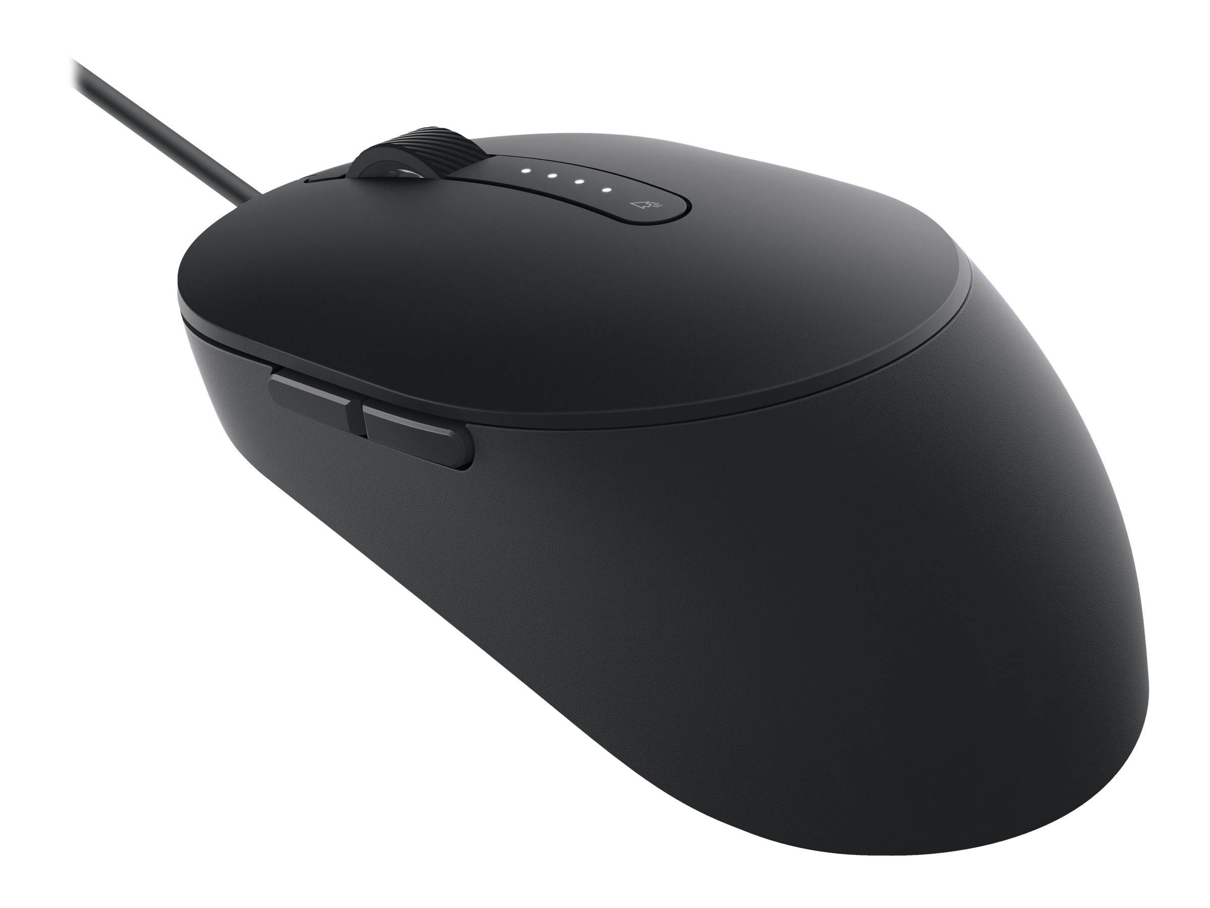 Dell MS3220 - Maus - Laser - 5 Tasten - kabelgebundenUSB 2.0 - Schwarz - mit 3
