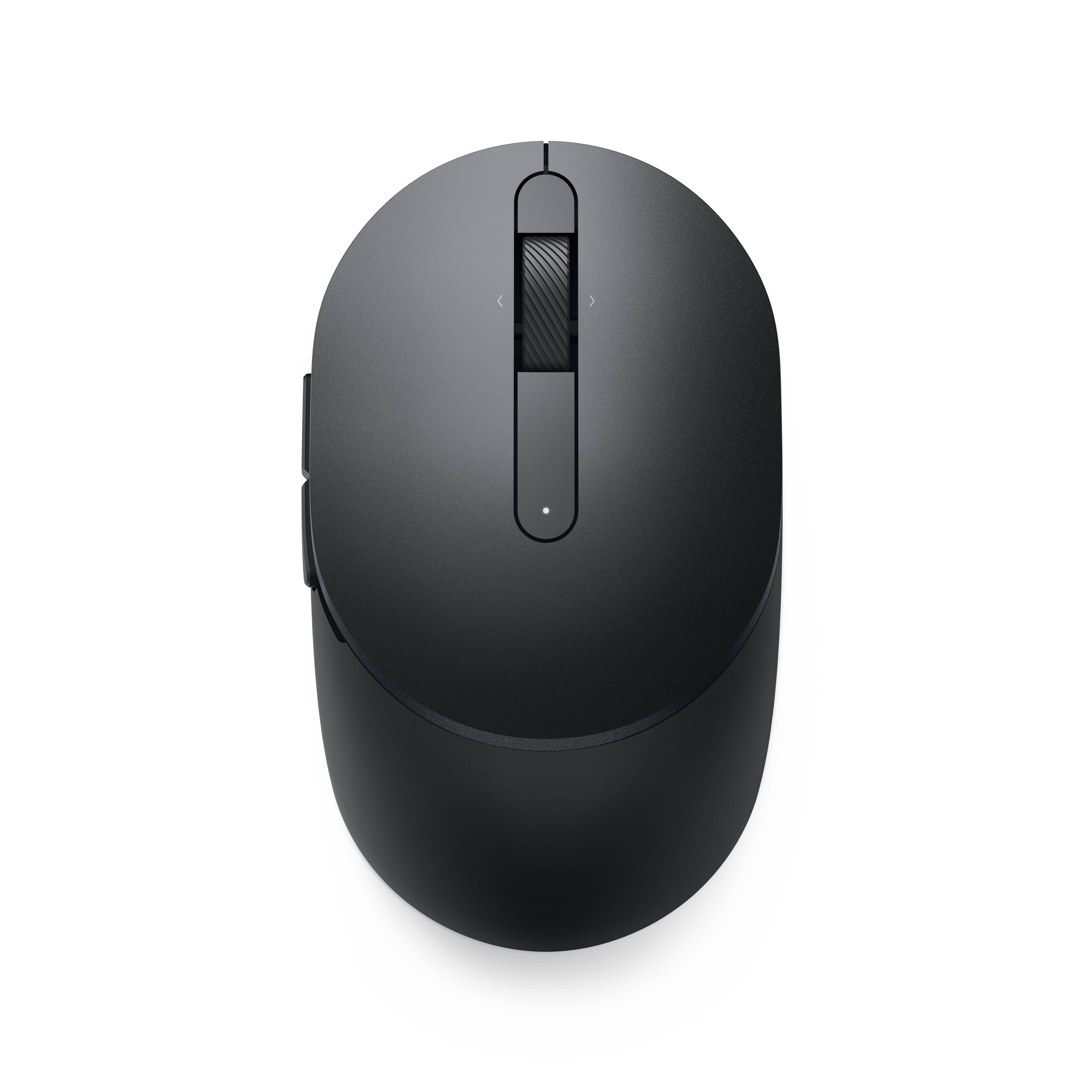 Dell Pro Plus kompakte Maus – MS5120W - schwarz - Beidhändig - Optisch - RF Wireless + Bluetooth - 1600 DPI - Schwarz