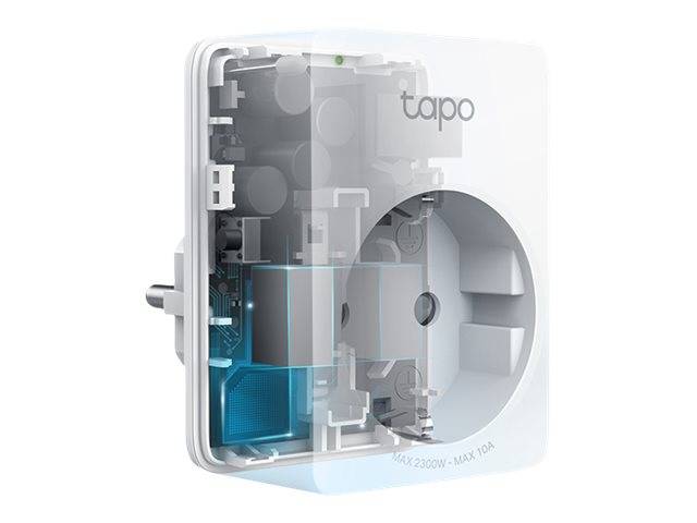 TP-LINK - Tapo P100 V2 - Smart-Stecker - mini - kabellos - 802.11b/g/n, Bluetooth 4.2 - 2.4 Ghz (Packung mit 2)