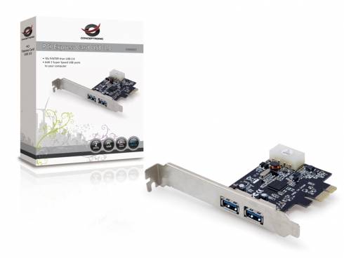 Conceptronic CUSB3EXI - USB-Adapter - PCIe