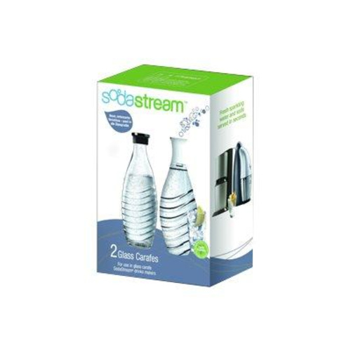 SodaStream DuoPack Glaskaraffe (2 x 0,6L Glaskaraffen)