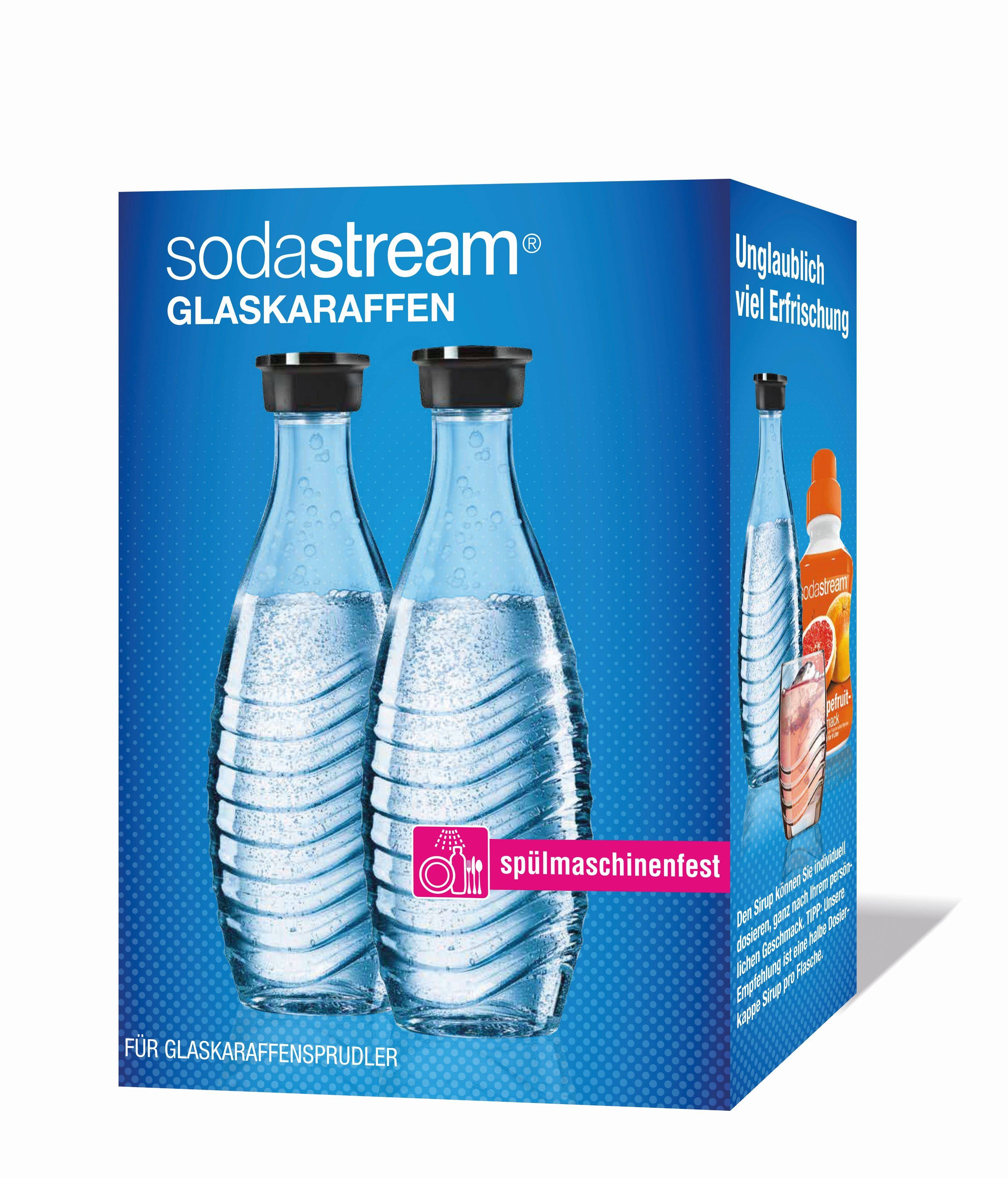 SodaStream - Karaffe - für Trinkwassersprudler (Packung mit 2)