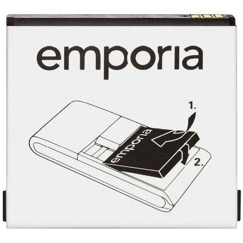 Emporia - Batterie - Li-Ion - 1000 mAh - Schwarz