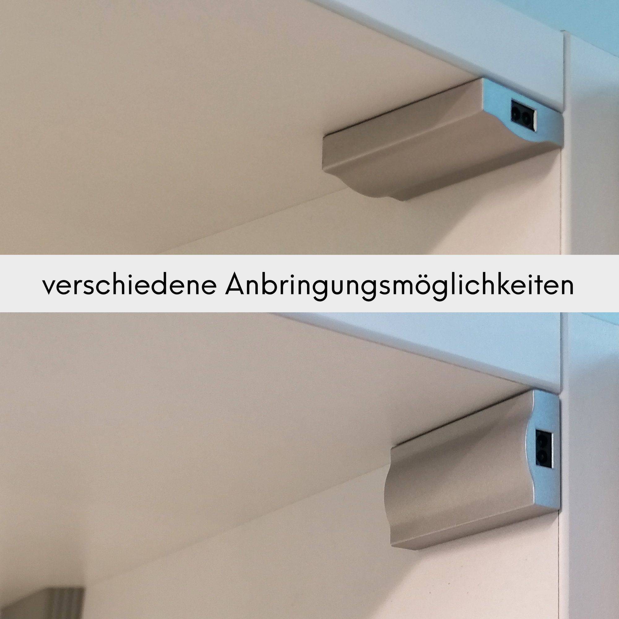 kalb | IR-Türschalter Kontakt Schnapp für LED Licht im Kleiderschrank Truhe Vitrine , 12VDC, max. 3A