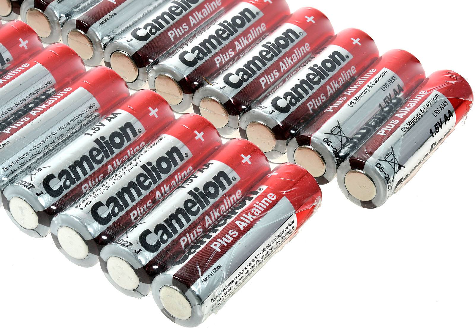 Batterie Camelion Mignon LR6 MN1500 AA (28+8 FREE), 1,5V, Alkaline