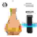 Hyrican DT1746YN Aroma Luftbefeuchter 400ml, App& Sprachsteuerung, 7 LED-Farben, Holzoptik, Alexa, Google