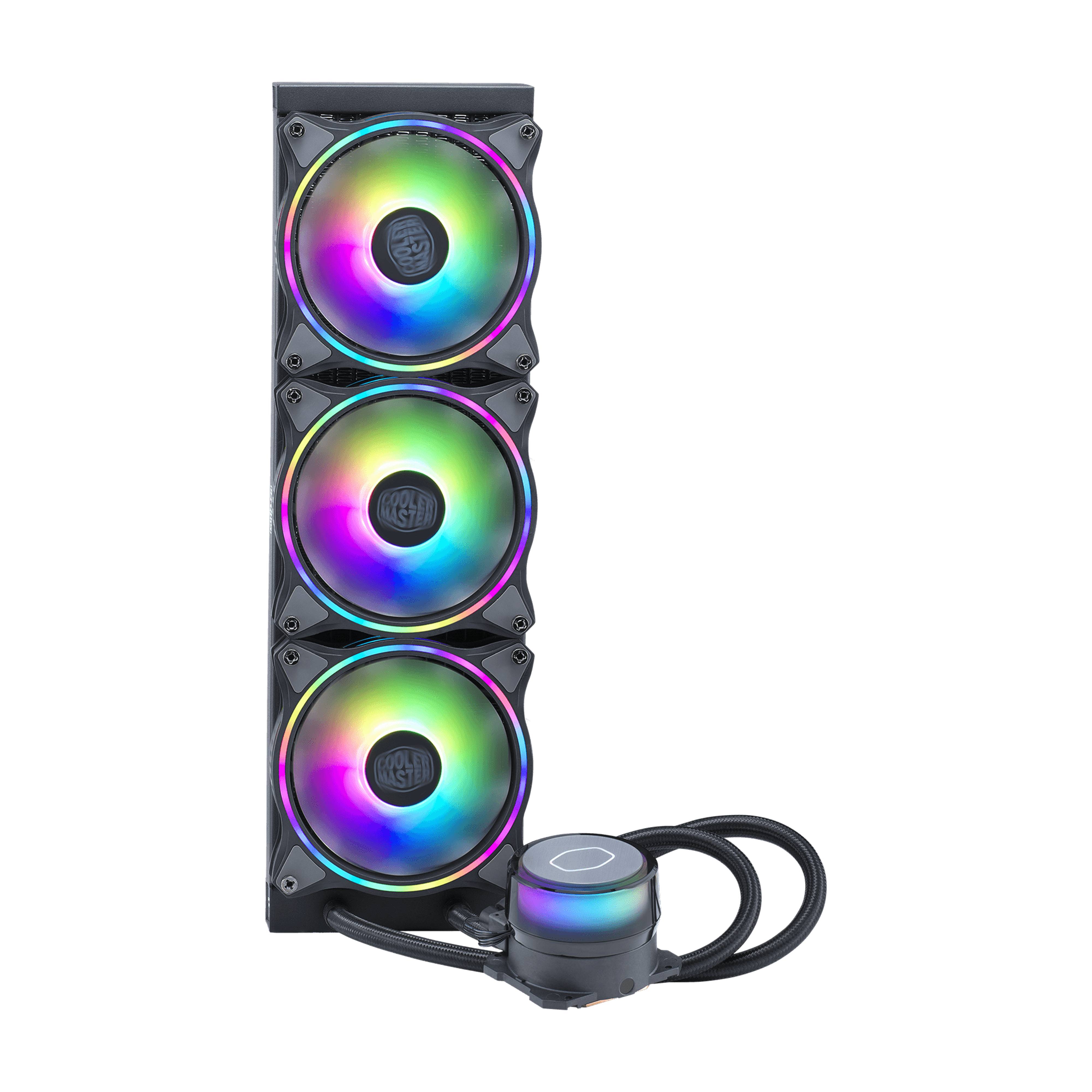 Cooler Master MasterLiquid ML360 Illusion - Prozessor-Flüssigkeitskühlsystem - Kühlergröße: 360 mm - (für: LGA1156, AM2, AM2+, AM3, LGA1155, AM3