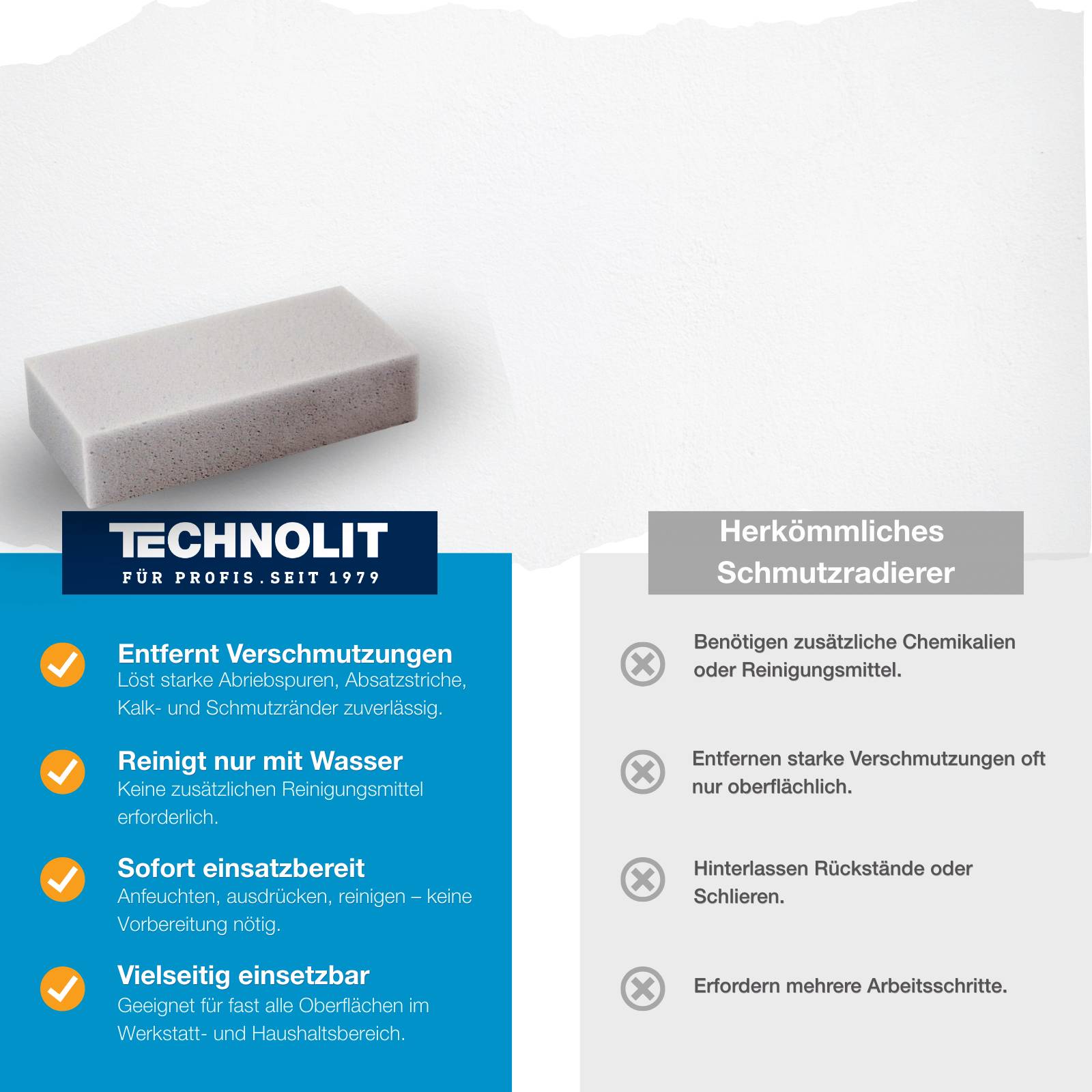 TECHNOLIT Schmutzradierer TLS
