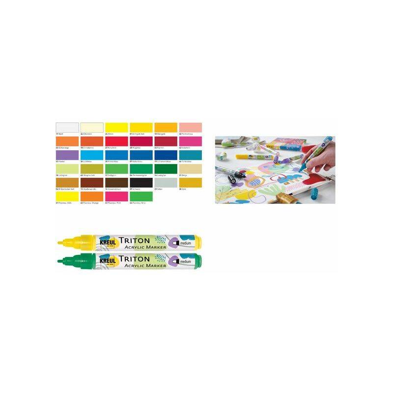 KREUL Acrylmarker TRITON Acrylic Marker, zartrosa