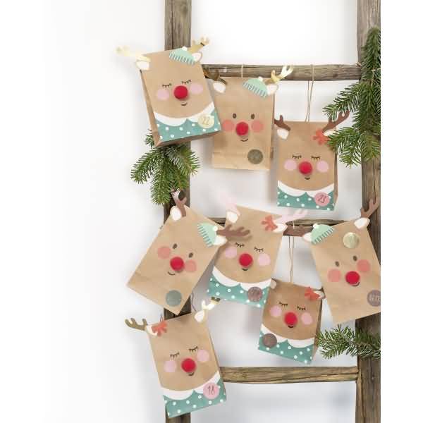 Adventskalender-Set Red Nose Reindeer 216-teilig
