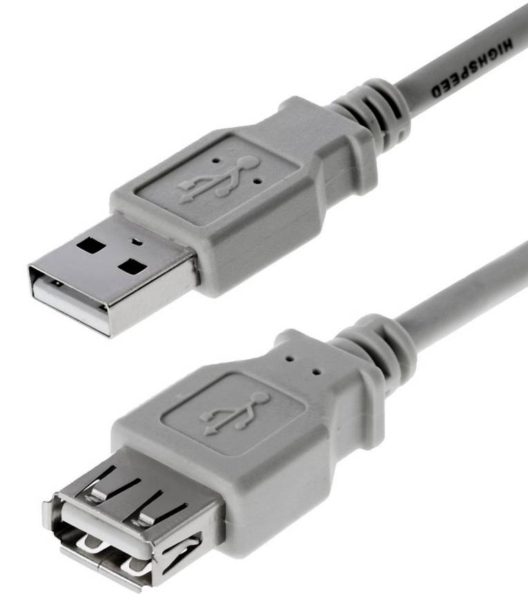 Helos - USB-Verlängerungskabel - USB (M) zu USB (W)