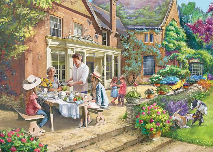 Alla Nadsar Country Retreat 1000 Teile Puzzle