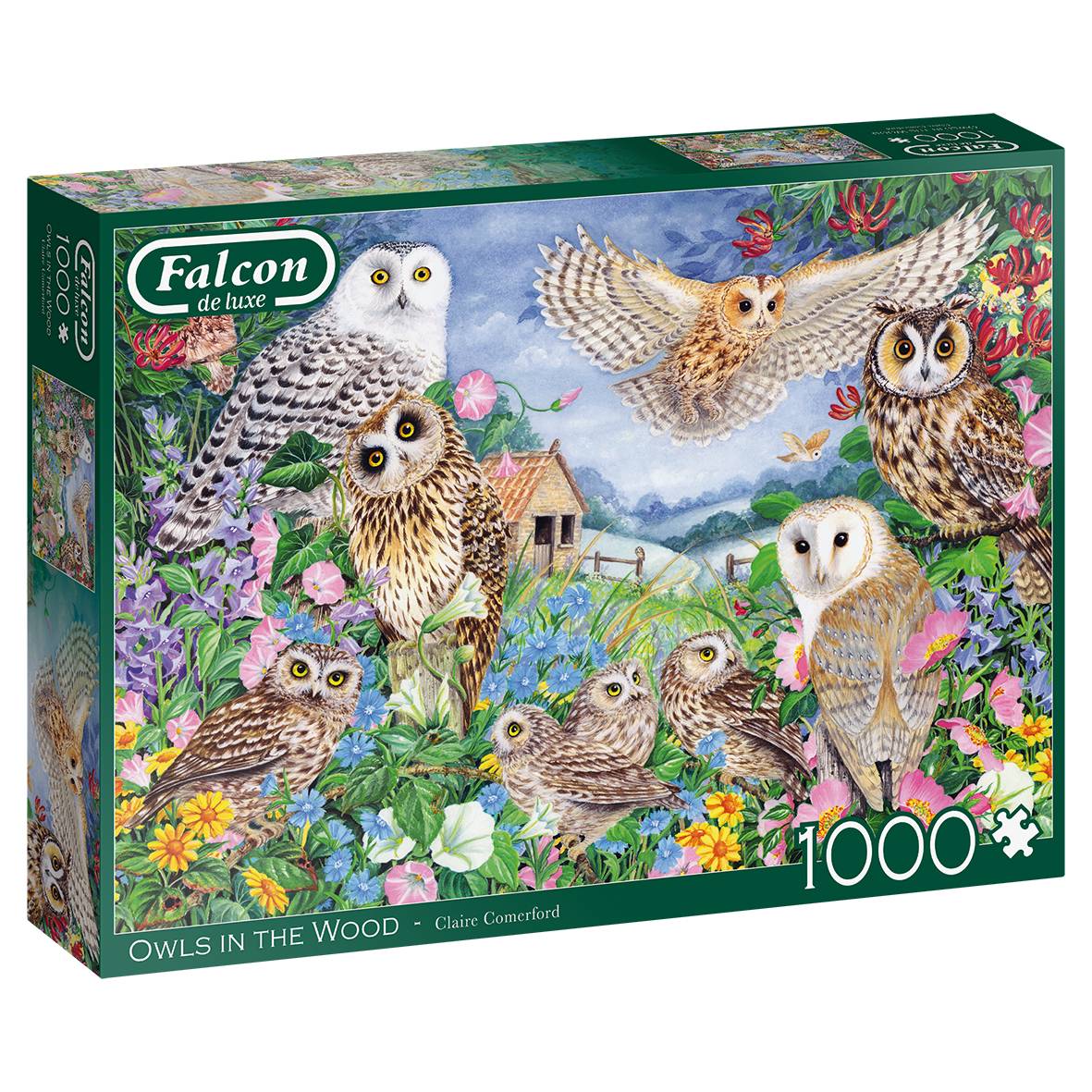 Falcon 11286 Owls in the Wood 1000 Teile Puzzle