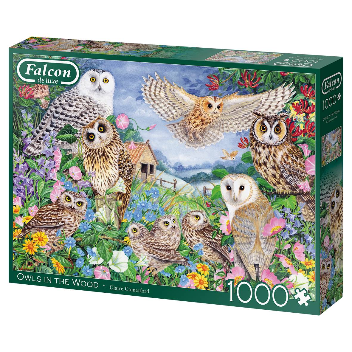 Falcon 11286 Owls in the Wood 1000 Teile Puzzle