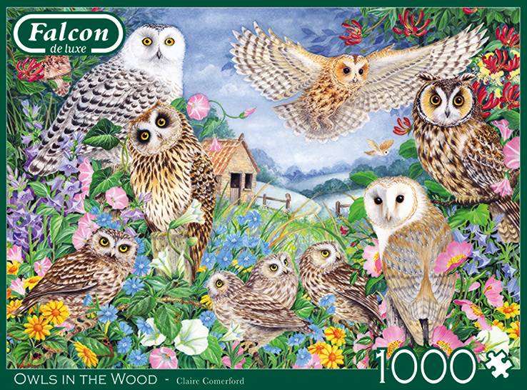 Falcon 11286 Owls in the Wood 1000 Teile Puzzle