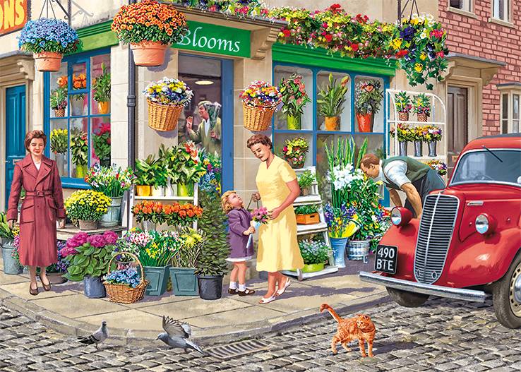 Victor McLindon The Florist 1000 Teile Puzzle