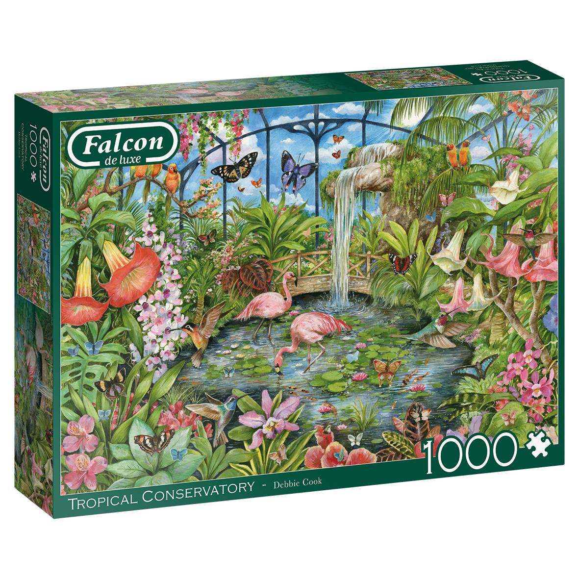 JUMBO SPIELE - Jumbo Falcon Tropical Conservatory 1000 Teile Puzzle 11295