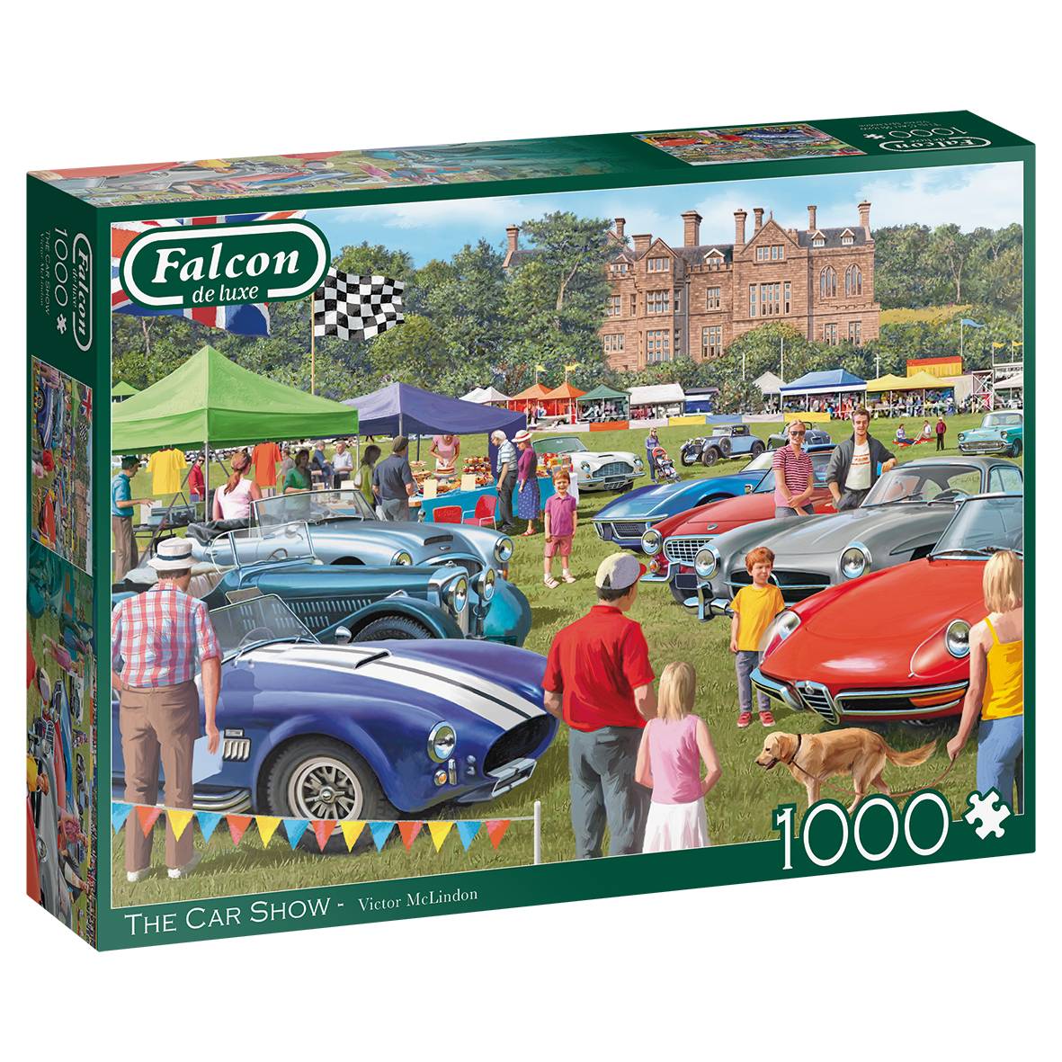 Falcon 11298 Victor McLindon The Car Show 1000 Teile Puzzle