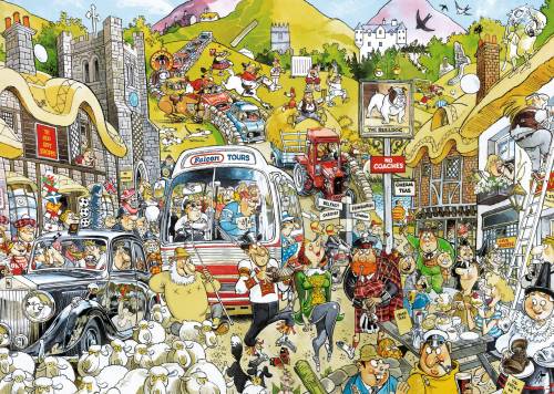 Falcon 11197 Britain United Humour 1000 Teile Puzzle