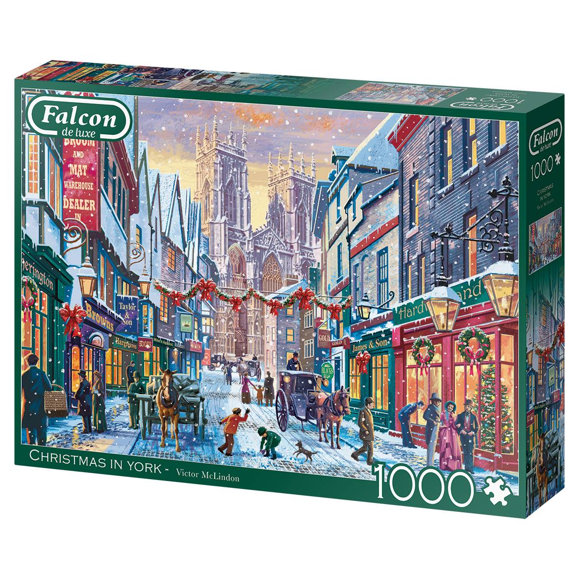 Christmas in York 1000 Teile Puzzle