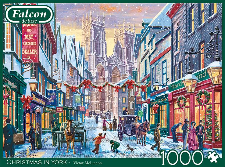Christmas in York 1000 Teile Puzzle