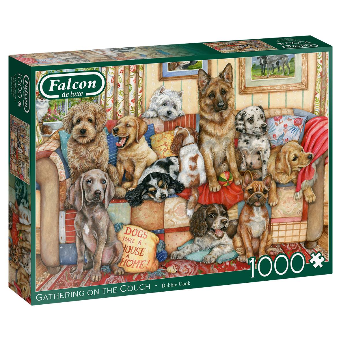 Falcon 11293 Gathering on the Couch 1000 Teile Puzzle