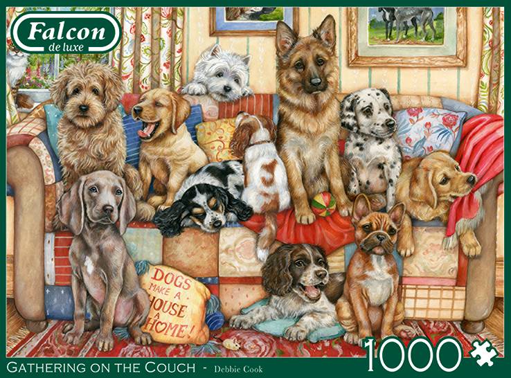 Gathering on the Couch 1000 Teile Puzzle